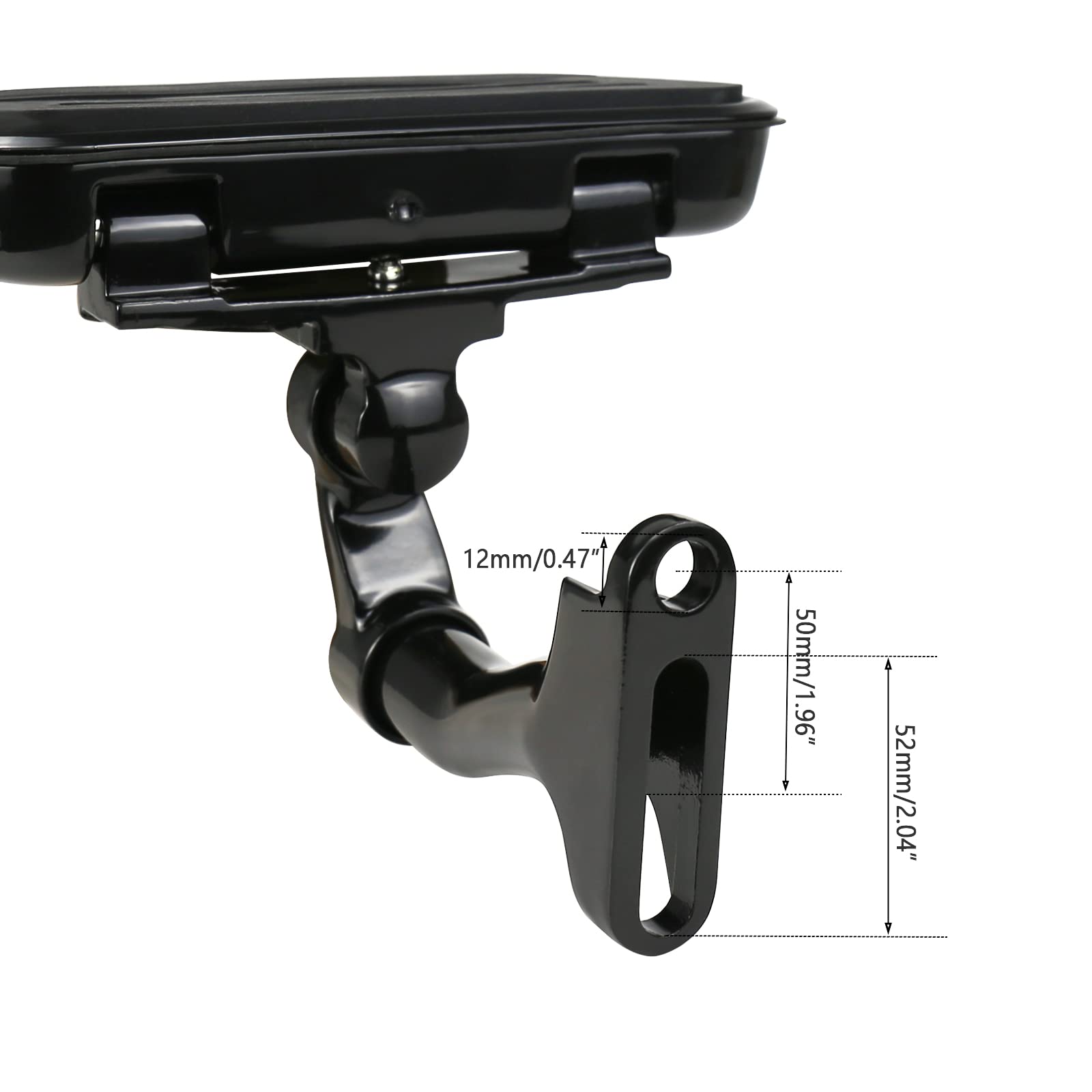 Amazon.co.jp: 調節可能な流線型助手席フットボード フロア