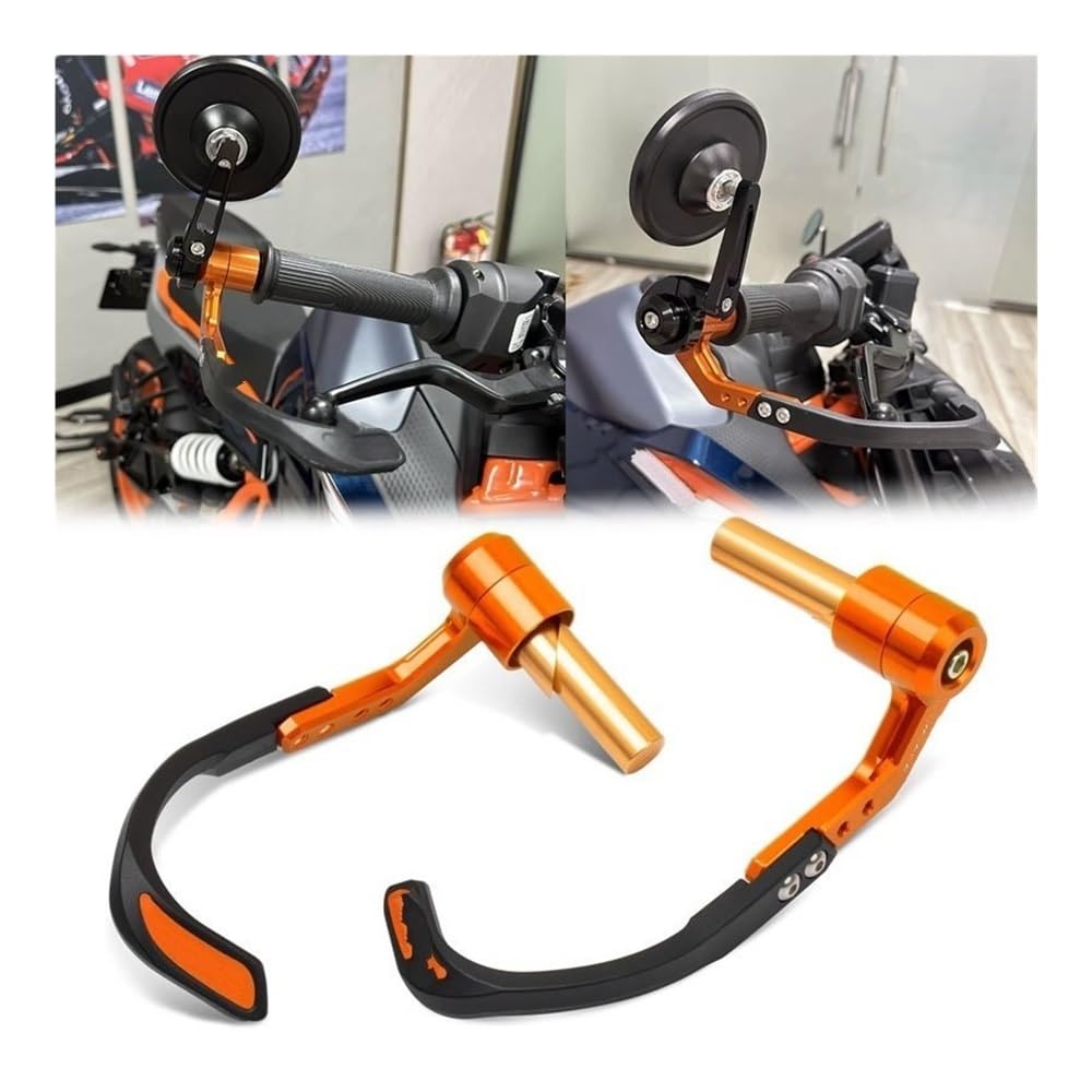 Protector De Puños Manillar 7/8" 22 Mm Motocicletas para DUKE390 DUKE250 2024 2025 Palancas Embrague Y Freno Protección Joystick Embrague