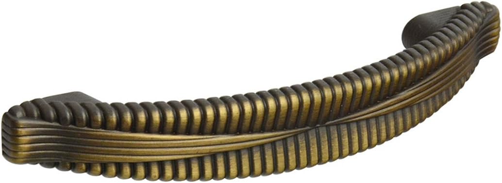 Knob Deals #9999-3" (76mm) Cabinet Pull, Aged Brass - 25 Pack