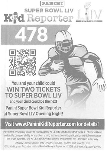 Miniatura 2 de 2019 NFL Football Panini Album Sticker #478 Lavonte David Tampa Bay Buccaneers (2 inches Wide X 2 1/4 Inch Tall Individual Album Sticker)