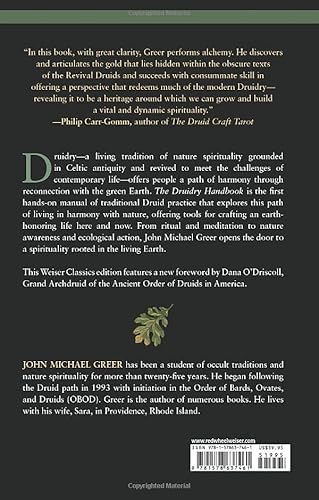 Druidry Handbook: Spiritual Practice Rooted In The Living Earth (Weiser Classics Series) #TOP1