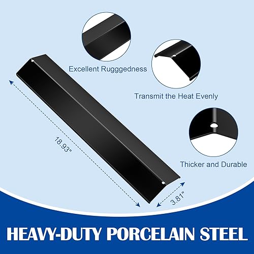 Miniatura 2 de SafBbcue Smoker Parts 1767054 Reemplazo para parrillas Oklahoma Joe (3 placas térmicas)