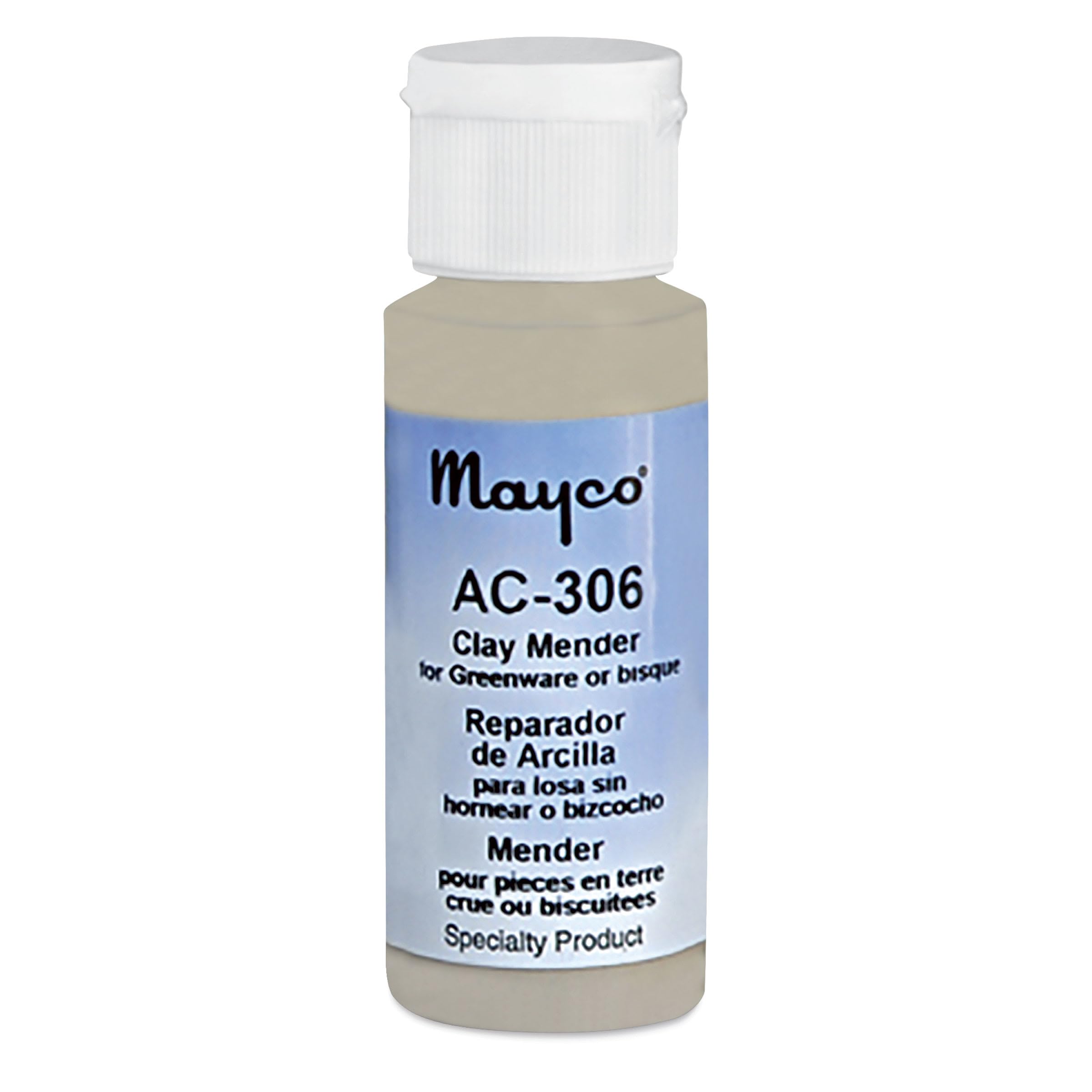 Mayco AC306 Clay Mender Bisque Fix for Ceramic Clay or Bisque, 2