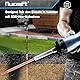 Nucraft SDS-HEX Professional Erdnageleintreiber zum Einstecken von Tiefenerder Erder Erdung Staberder, 257 x 26 mm, Innen Ø 13.5mm