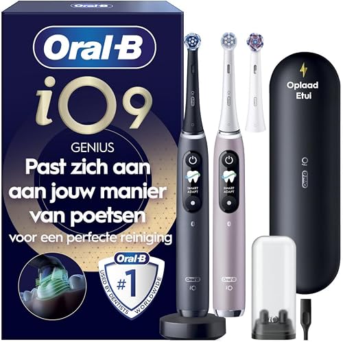 Oral-B Brosses A Dents Electriques Duo iO 9 Noire Et Rose…