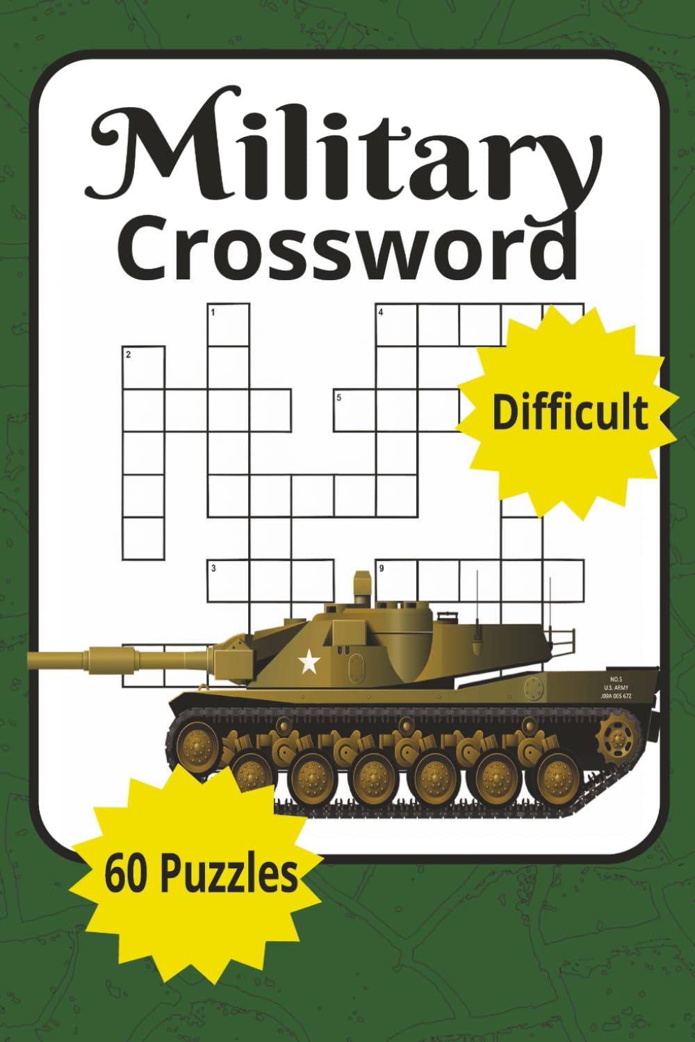 Military Word Search: Military Word Search Puzzle, 110 Page 55 Puzzles, Word Search for Adults Teens and Seniors
