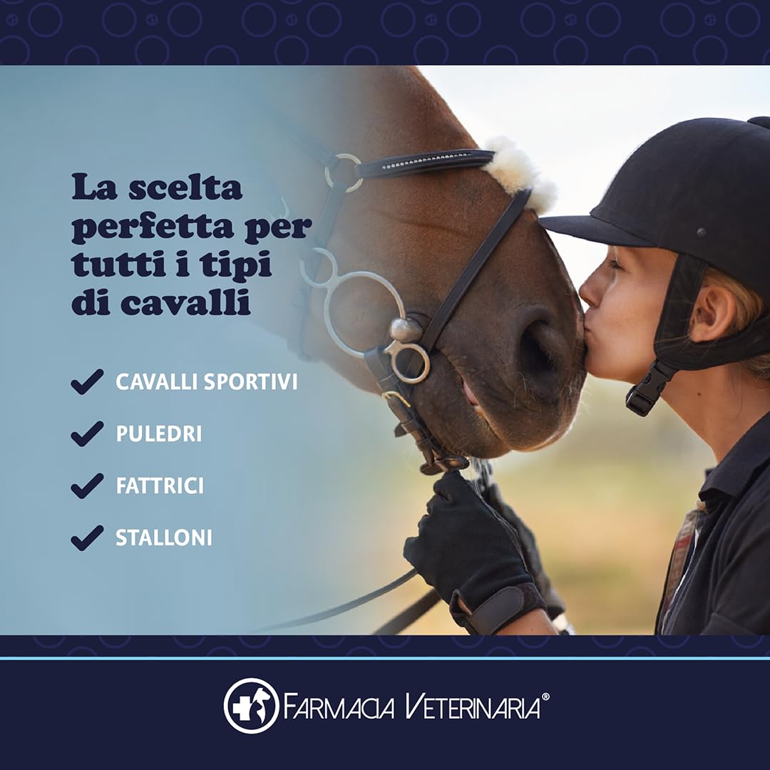 Farmacia Veterinaria Podocrin Zinco + Biotina – Zoccoli Forti e Criniera da Sogno. Integratore per Cavalli Vitamine Microincapsulate per Cavallo – Fortifica Rinforza e Protegge – Confezione 1 Kg.