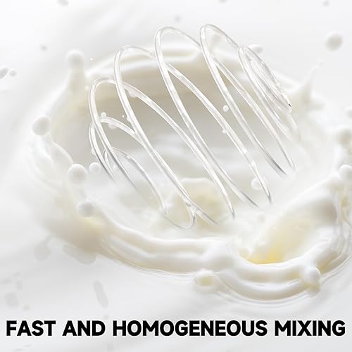 Miniatura 2 de Polly Online 6 unidades de bolas agitadoras de gran tamaño de acero inoxidable para batidos de proteínas, batido de leche, botella mezcladora