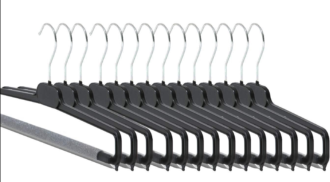 Set Grucce Pantalone Prodotte in Italia Appendiabiti Spugna Antiscivolo 100% Materia Plastica Riciclata (20pz)