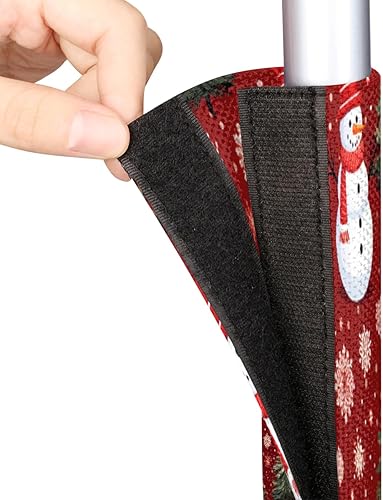 Vista 10 de Juego de 2 fundas para manijas de puerta de refrigerador con uvas de vino tinto, protector para nevera, microondas, estufa, horno, lavavajillas Vino