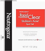 Vista 4 de Neutrogena Rapid Clear - Gel de tratamiento de manchas de acné obstinado, máxima fuerza 10% de benzoilo peróxido medicamento para piel propensa al