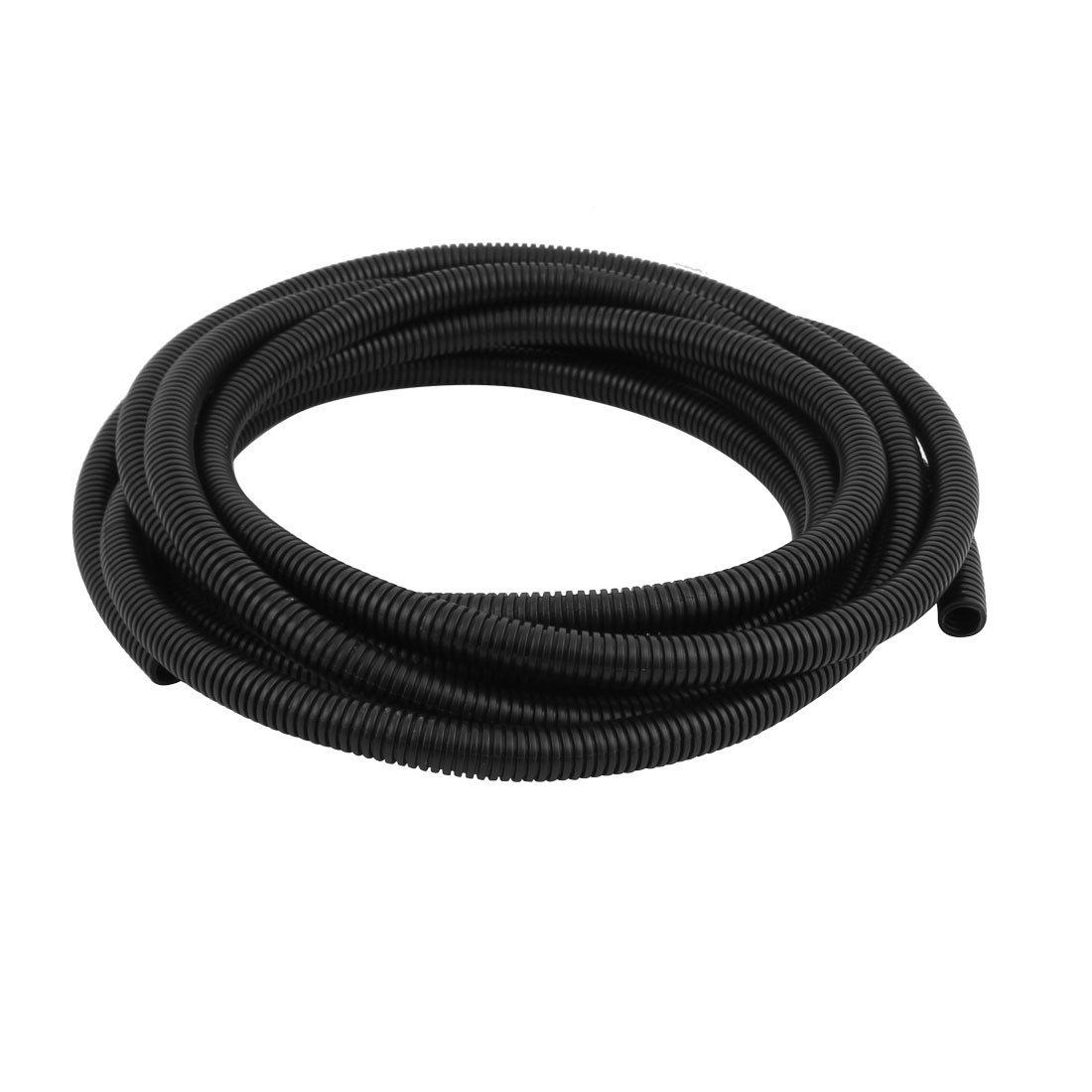 Echocart Flexible Corrugated Conduit Pipe 15.8mm OD 5.1 Meter Length Black