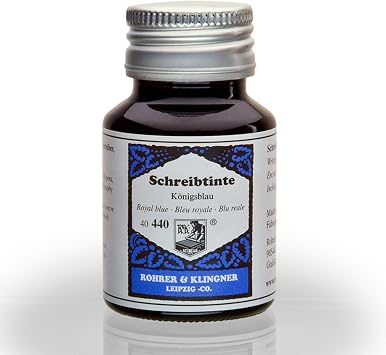 Rohrer & Klingner *Since 1892* Fountain Ink - Royal Blue - 50ml