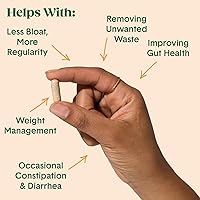 Vista 3 de Bellway Super Fiber Powder + Fruit, Cápsulas de fibra de piña y maracuyá