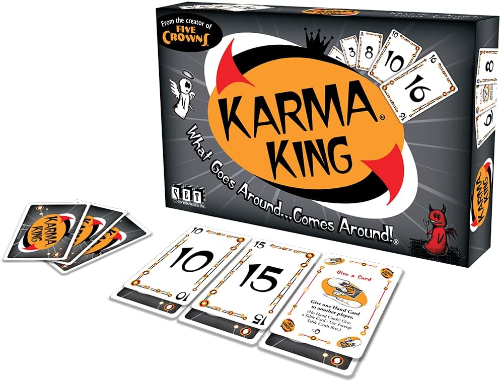 Karma Kings โ Card Game โ Family Fun Game Night โ for Ages 8+