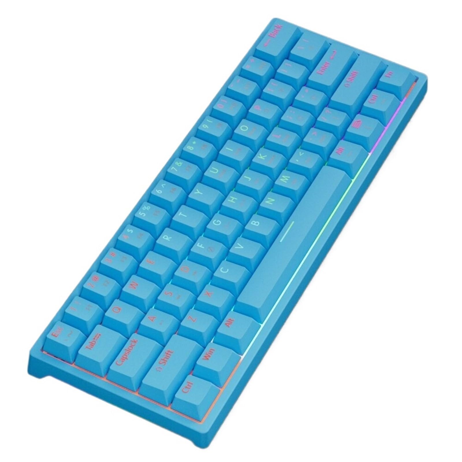 Clavier mécanique filaire 61 touches MK61-LAN à axe rouge - 8