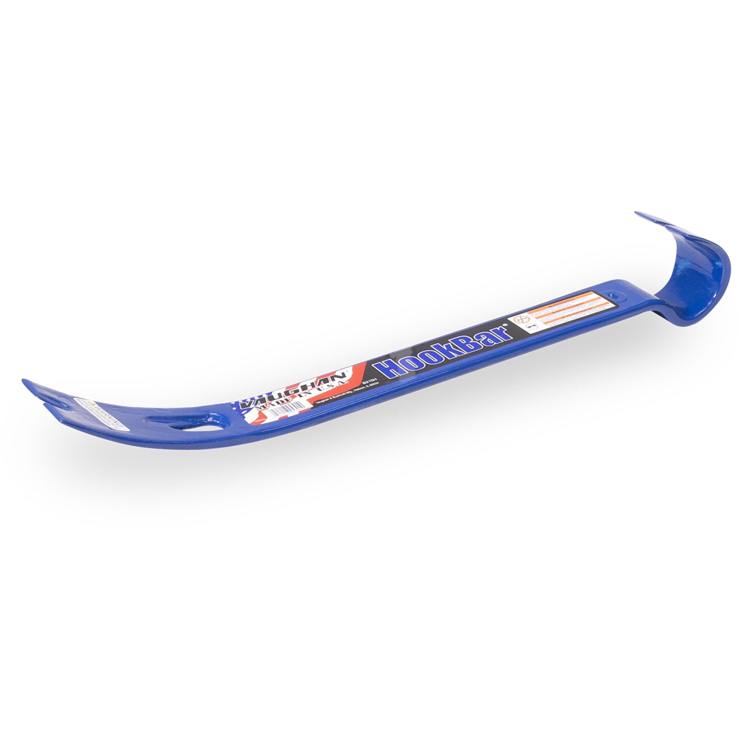 VAUGHAN HookBar, 15 Inch Pry Bar, Nail Puller, Shepherds Hook, Made In The USA, B215H, VN45301