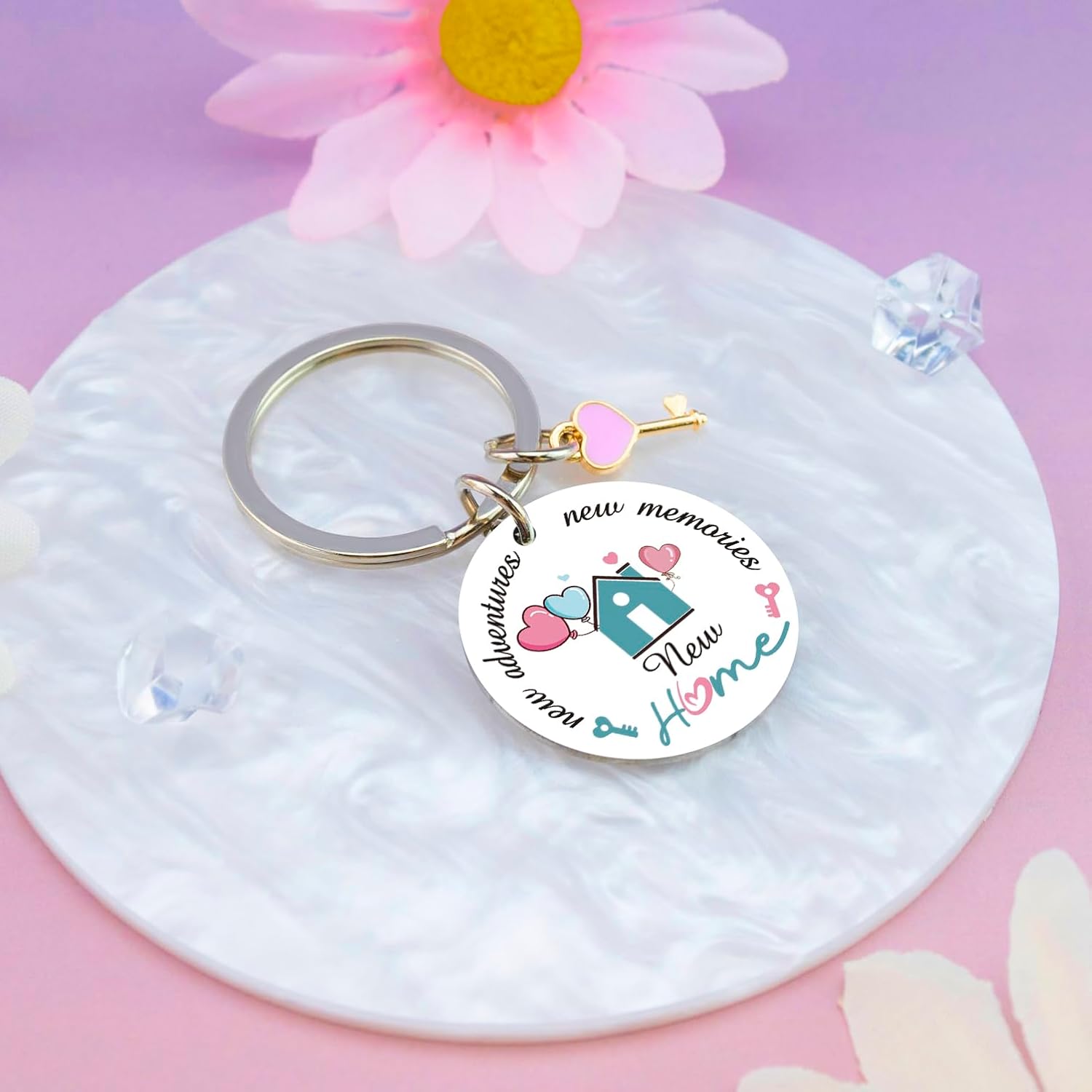 Gift For Home Owner House Warming Gifts New Home Women Housewarming Gifts New House Keychain Funny Housewarming Gift for Women Men Homeowners - Image 3