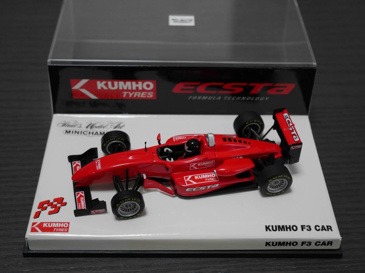 KUMHO ECSTA PS31 205/55R16 のパーツレビュー | 308 (ハッチバック)(うっきーにゃ) | みんカラ 1/43 ミニチャンプス クムホ KUMHO F3 CAR クムホ別注 ECSTA