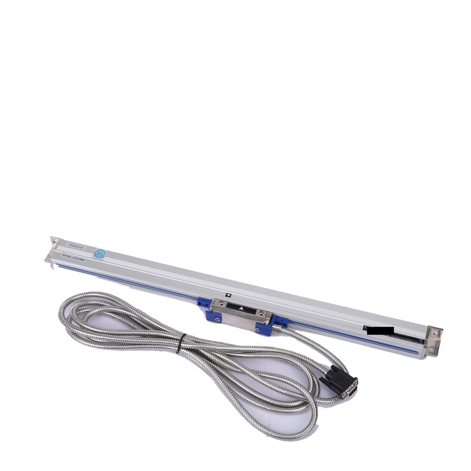 DISIROU Linear Scale Encoder, WTB5 0.005mm 650 700 750 800 850 950 1000mm Linear Scale TTL 5V Linear Transducer for Milling Lathe CNC for Lathe Milling(1000)