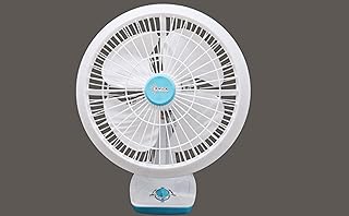 12" Inch Wall Mount and Table Fan, 3 Speed Settings, 90W heavy duty high speed motor, white, Rotary Switch Control