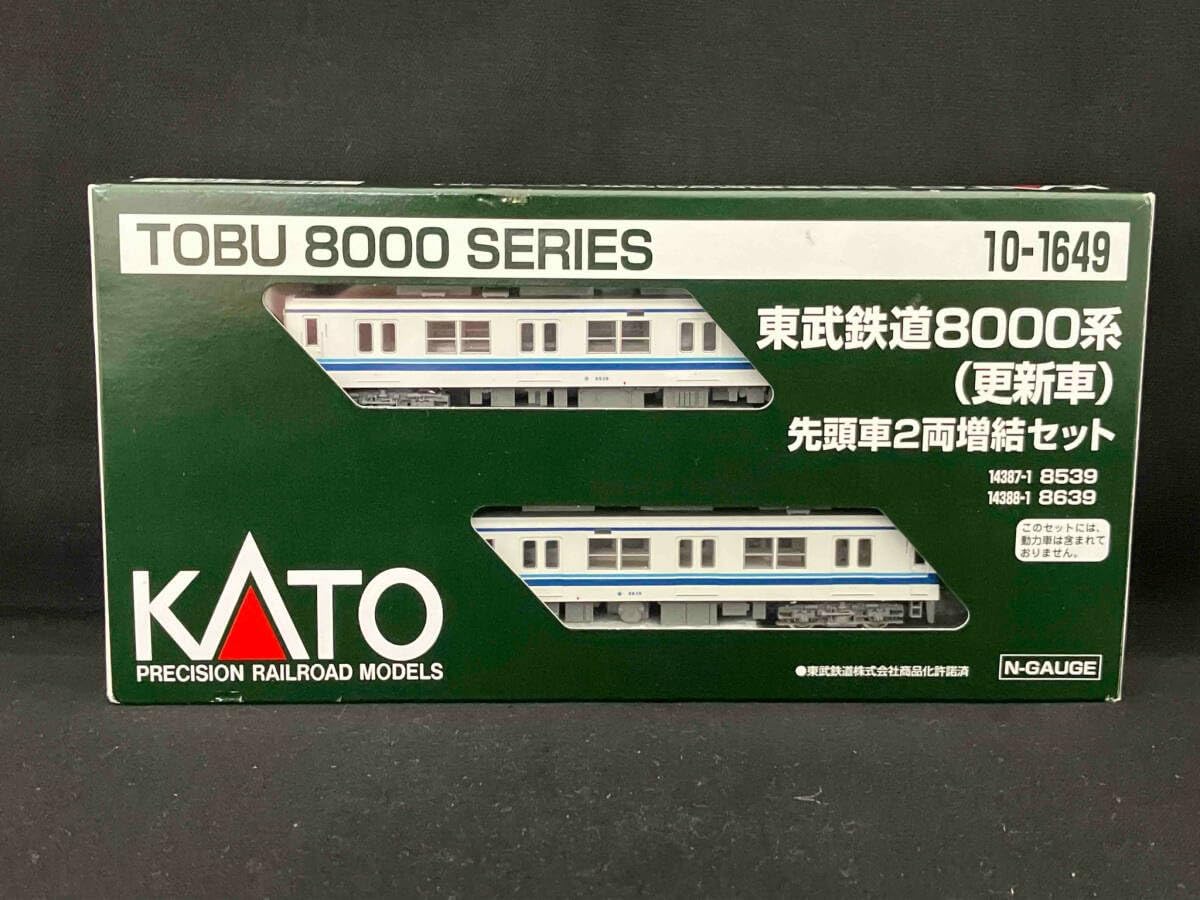 KATO 10-1649 東武鉄道 8000系 更新車 先頭車2両増結セット 鉄道