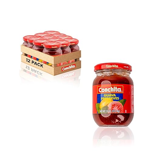 Conchita Conservas de guayaba, 11 onzas, esenciales para tu despensa, complemento perfectamente dulce para cualquier tostada de desayuno (paquete de