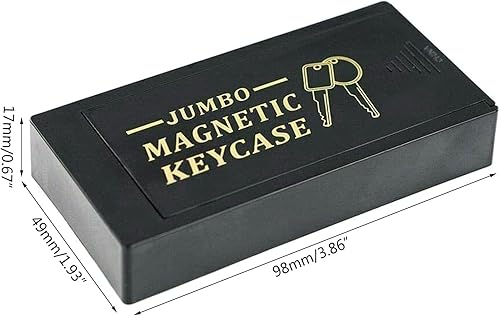 Miniatura 4 de Llaves Hider Holder Exterior Caja de Llaves Secretas Material Plástico Llaves Estuche Ocultador Magnético Llaves de Coche Caja para Viaje Hogar