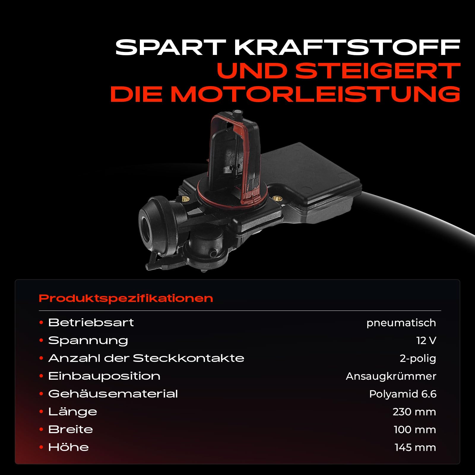 Frankberg Zawór do sterowania powietrzem do 3 E46 serii 5 E39 E60 E61 X3 E83 Z3 Roadster E36 Z4 Roadster E85 2,2 l 2,5 l 2000-2010 11617544806