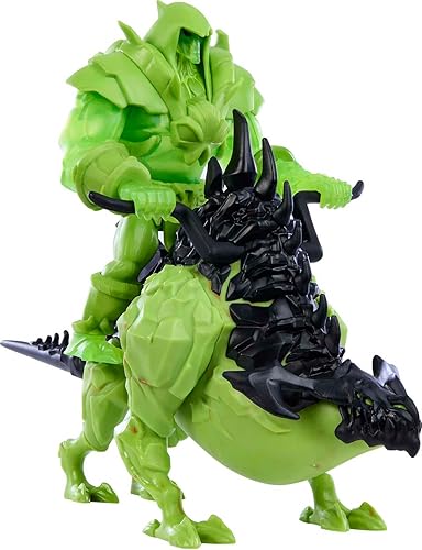 Miniatura 3 de Masters of the Universe y He-Man Figura de acción y criatura vehículo juguetes, esqueleto y huesos de batalla, MOTU Savage Eternia