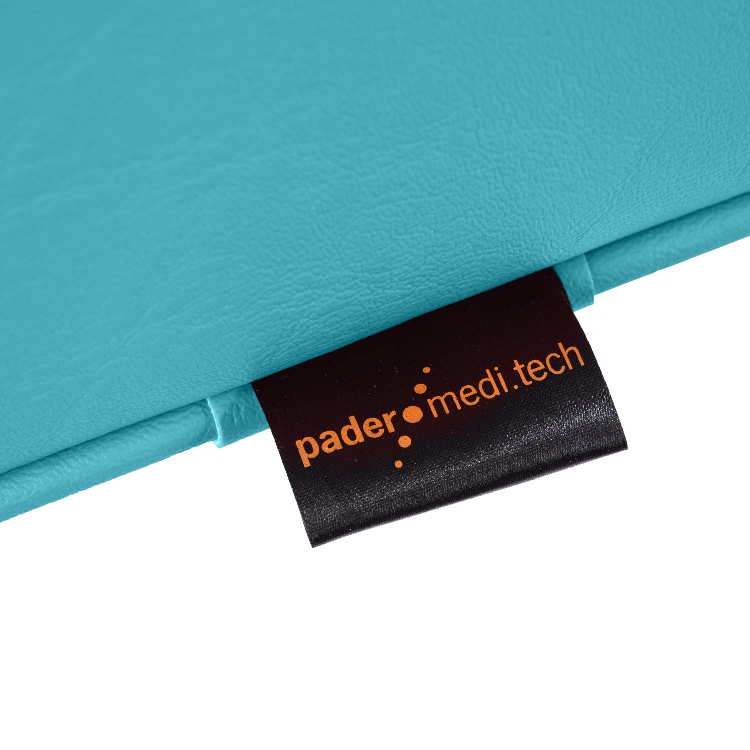 Pader Medi Tech Halbrolle I Knierolle aus Polyetherschaumstoff I Lagerungsrolle mit Kunstlederbezug und Kedernähten I 50 x 25 x 12,5 cm I in 20 Farben verfügbar (Agave)