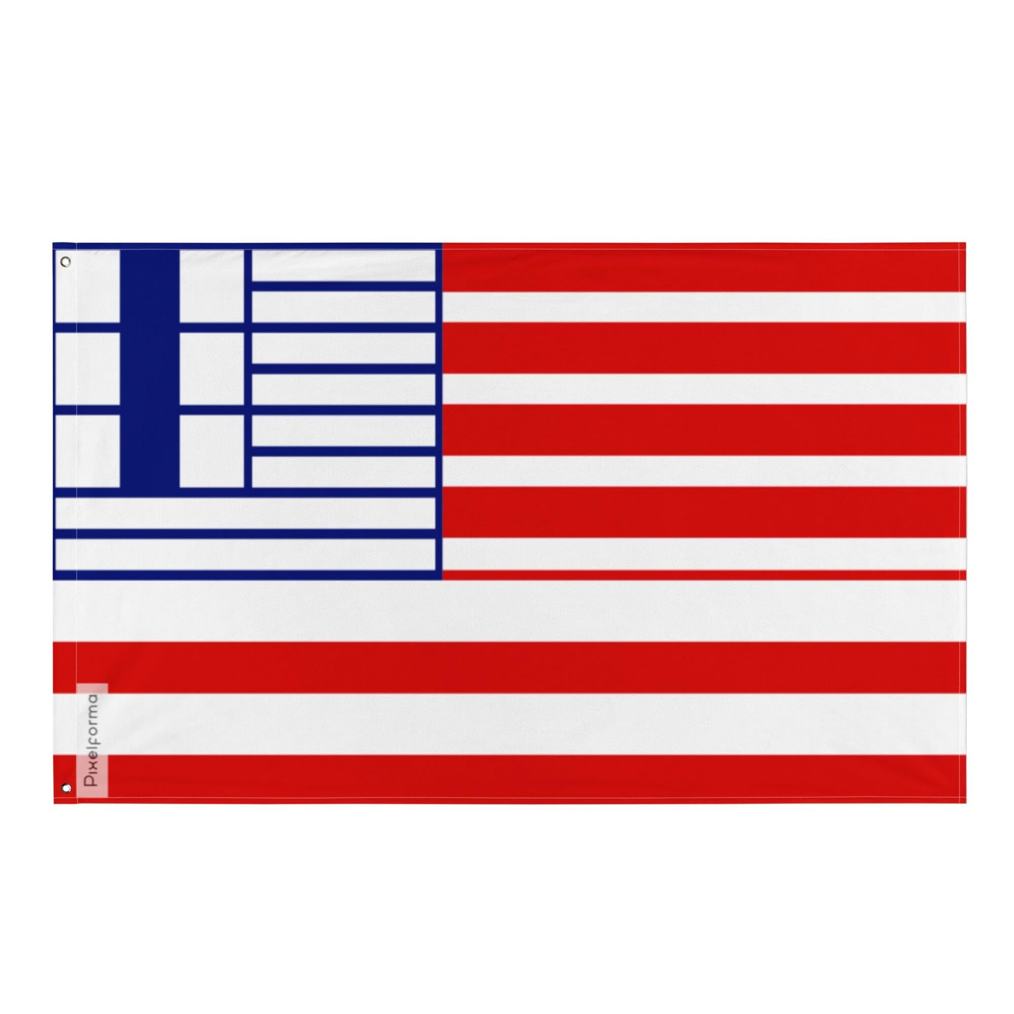 Pixelforma Oise Flag - 100% Polyester, 90x150 Cm With Double Hem & Eyelets - View #8