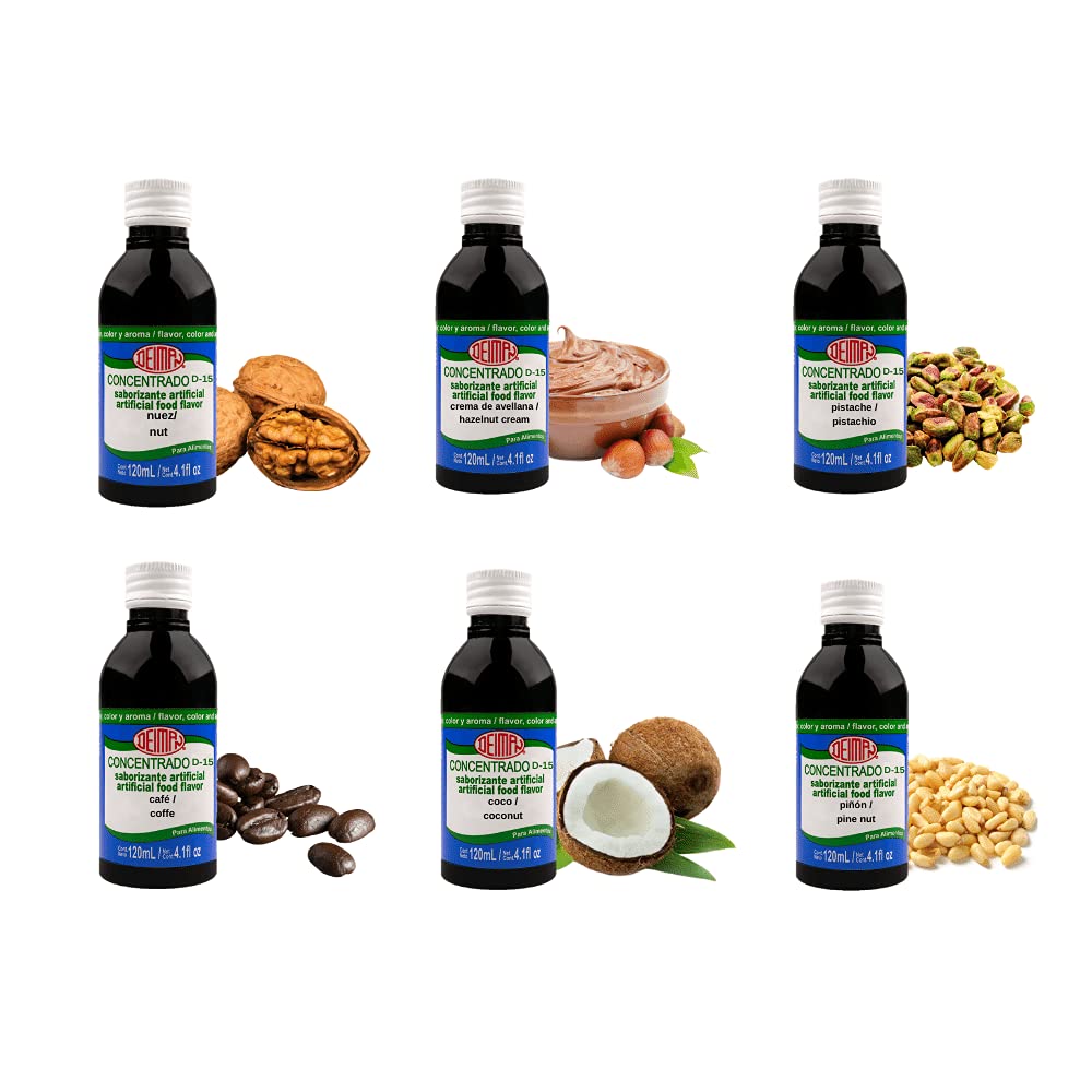 CONCENTRATES AND FLAVOR ESSENCES PACK/KIT: (Yes, I´M Nuts!)