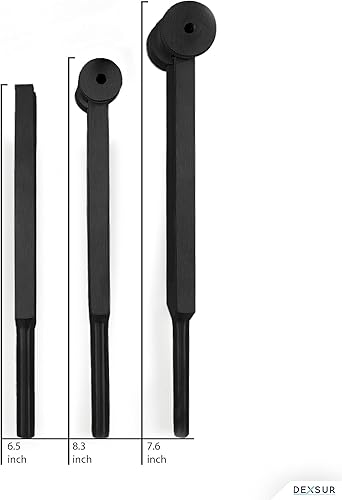 Miniatura 3 de DEXSUR Activador de diapasón sensorial de aleación de aluminio de grado médico para curación, terapia no magnética, uno de cada uno de C 128, C 256,