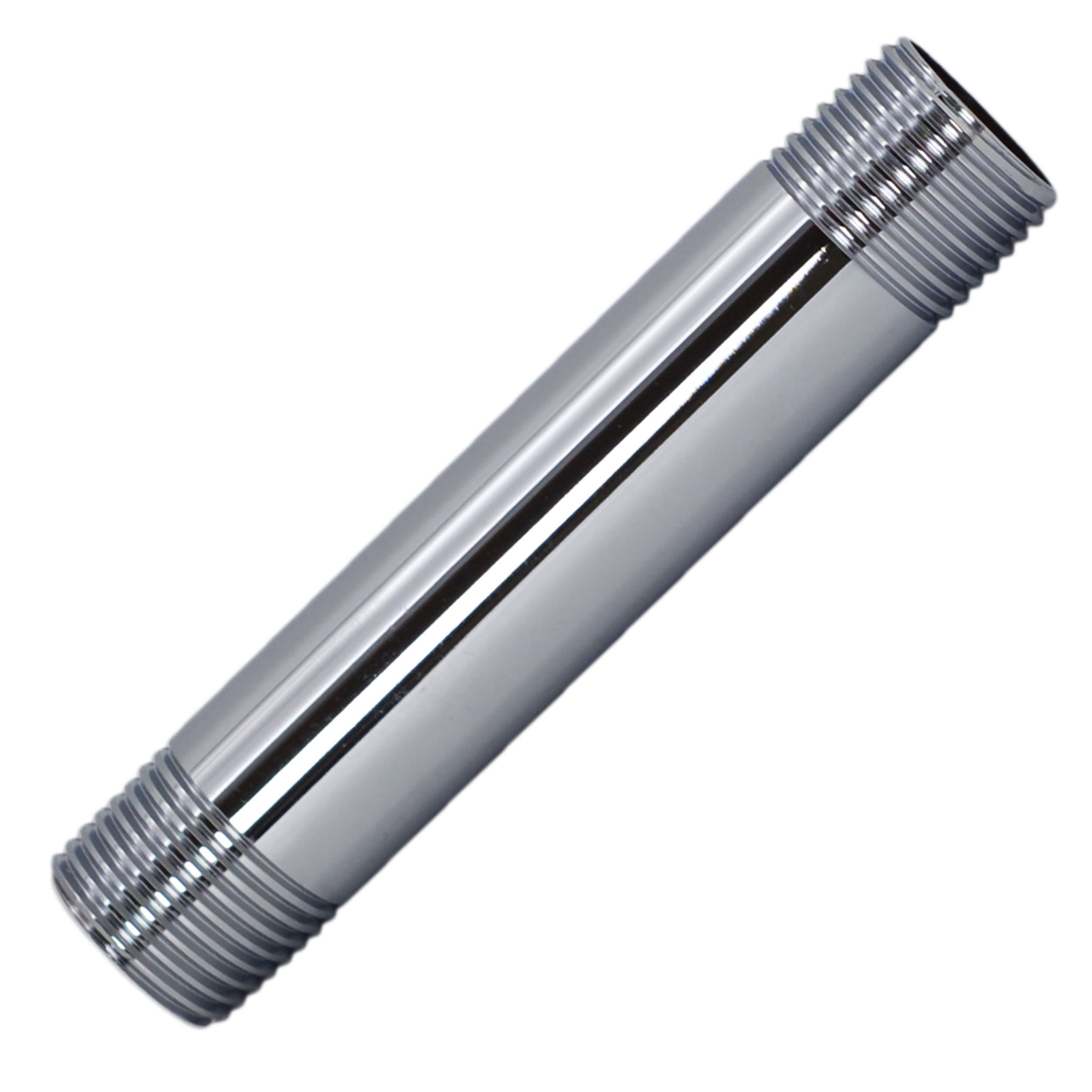 Westbrass D12104-25-26 ½ "x 4" IPS Latón Tubería, Cromo Pulido (paquete de 25)