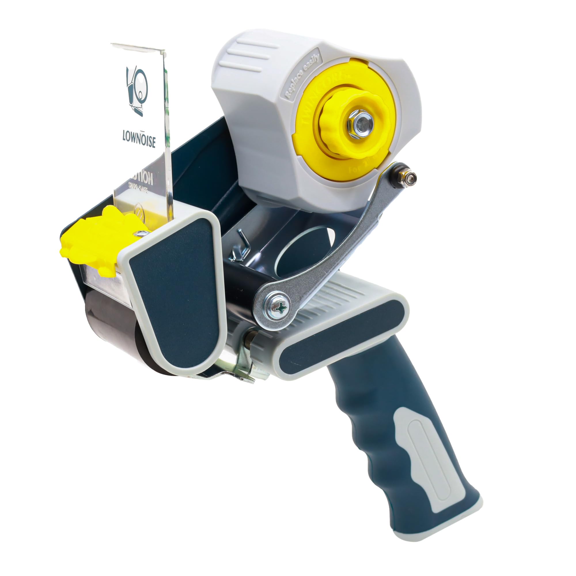 Nastro adesivo con dispositivo di sicurezza, modello professionale, spoiler di sicurezza, basso rumore, per nastro adesivo con larghezza massima di 50 mm