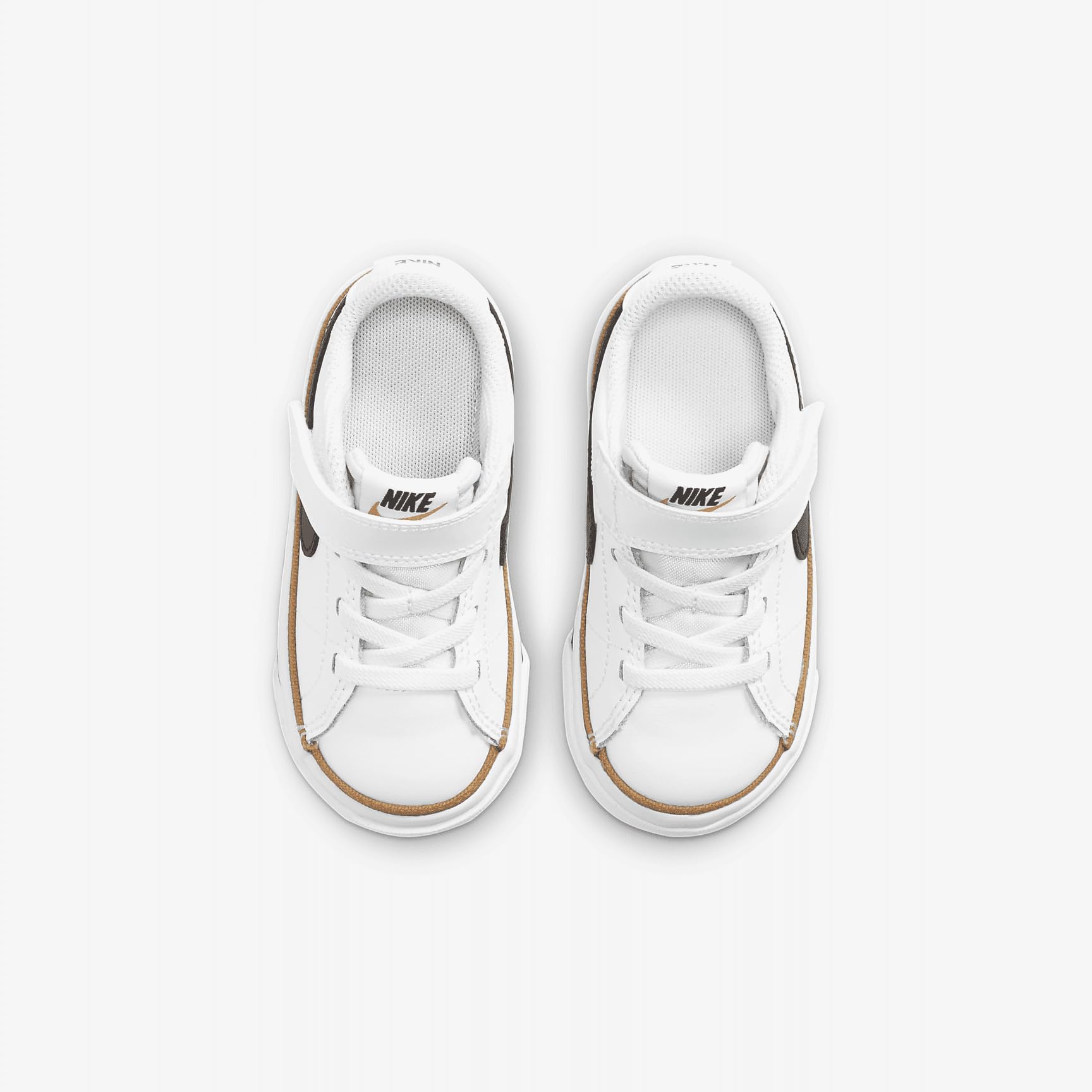 NIKE Court Legacy, Zapatos para Correr Bebé-Niños, Black/White/Gum Light Brown, 17 EU