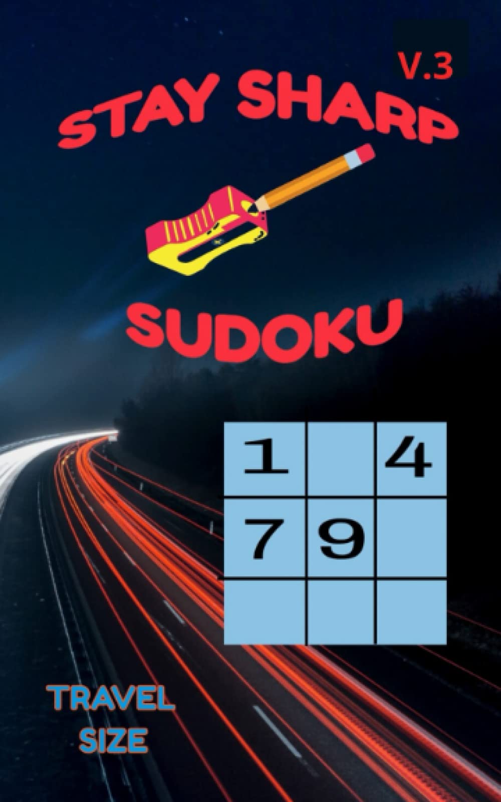 Stay Sharp Sudoku Medium Vol. 3 Travel Size