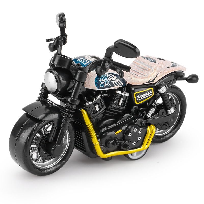 SUPER TOY Pull Back Motorbike Racing Motorcycle Bike Toy For Kids Boys Age 3-12 Years Birthday Gift,Black (B0D45675SX) Amazon Price History, Amazon Price Tracker