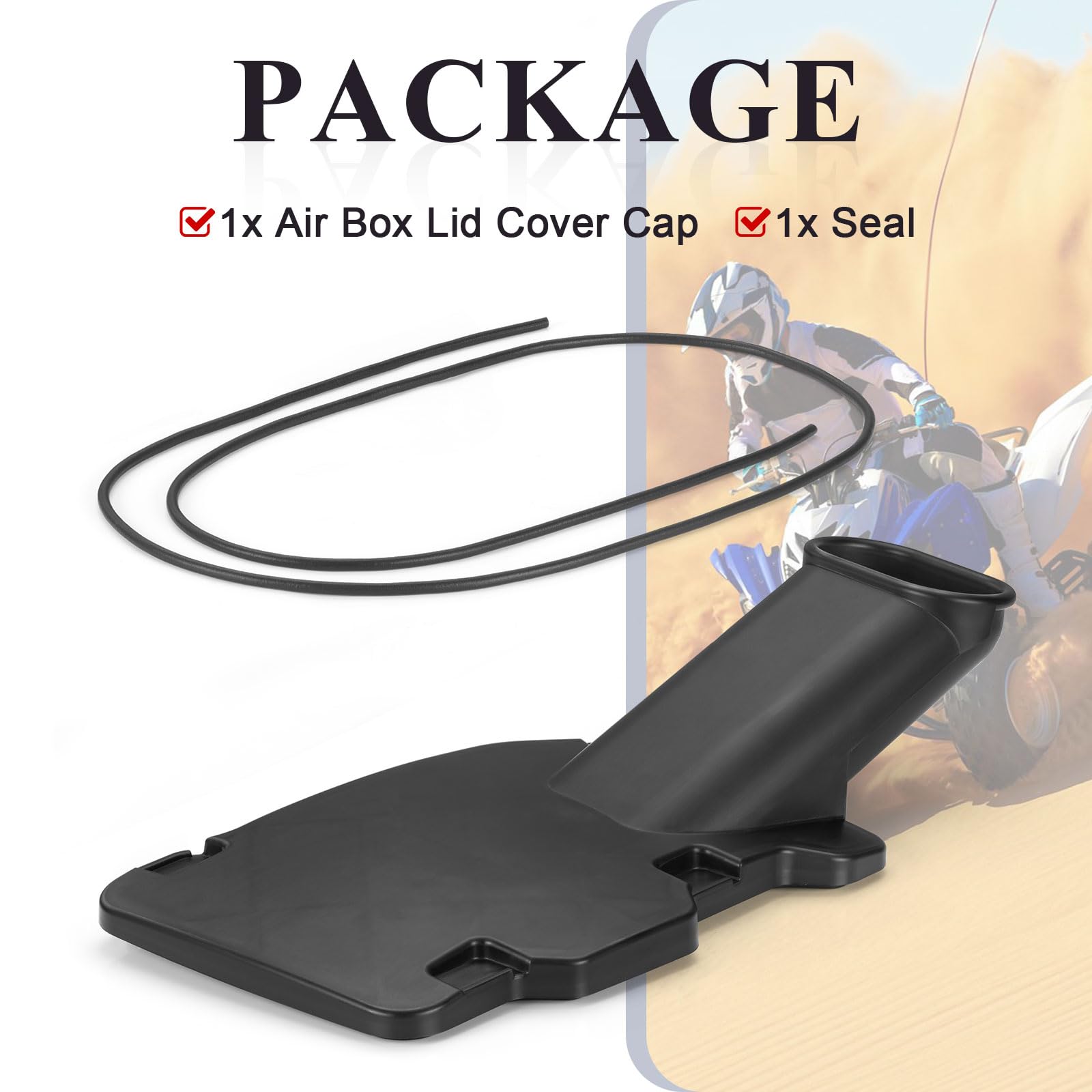 Amazon.com: Air Box Lid Cover Cap & Seal for Yamaha Raptor 700