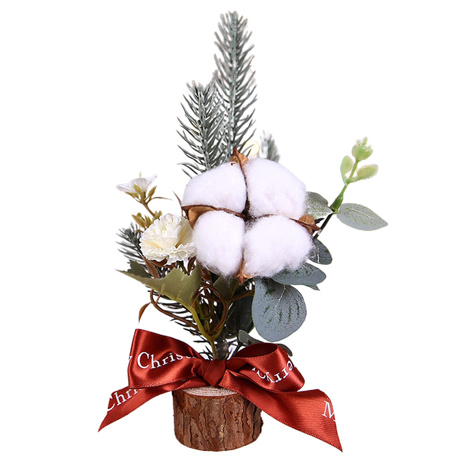Planta artificial mini árbol de Navidad: el regalo de decoración perfecto 5