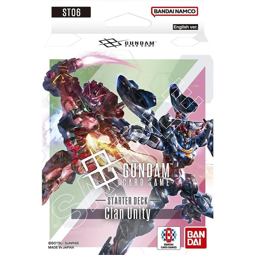 Amazon.com: Bandai Gundam Card Game Starter Deck - Clan Unity