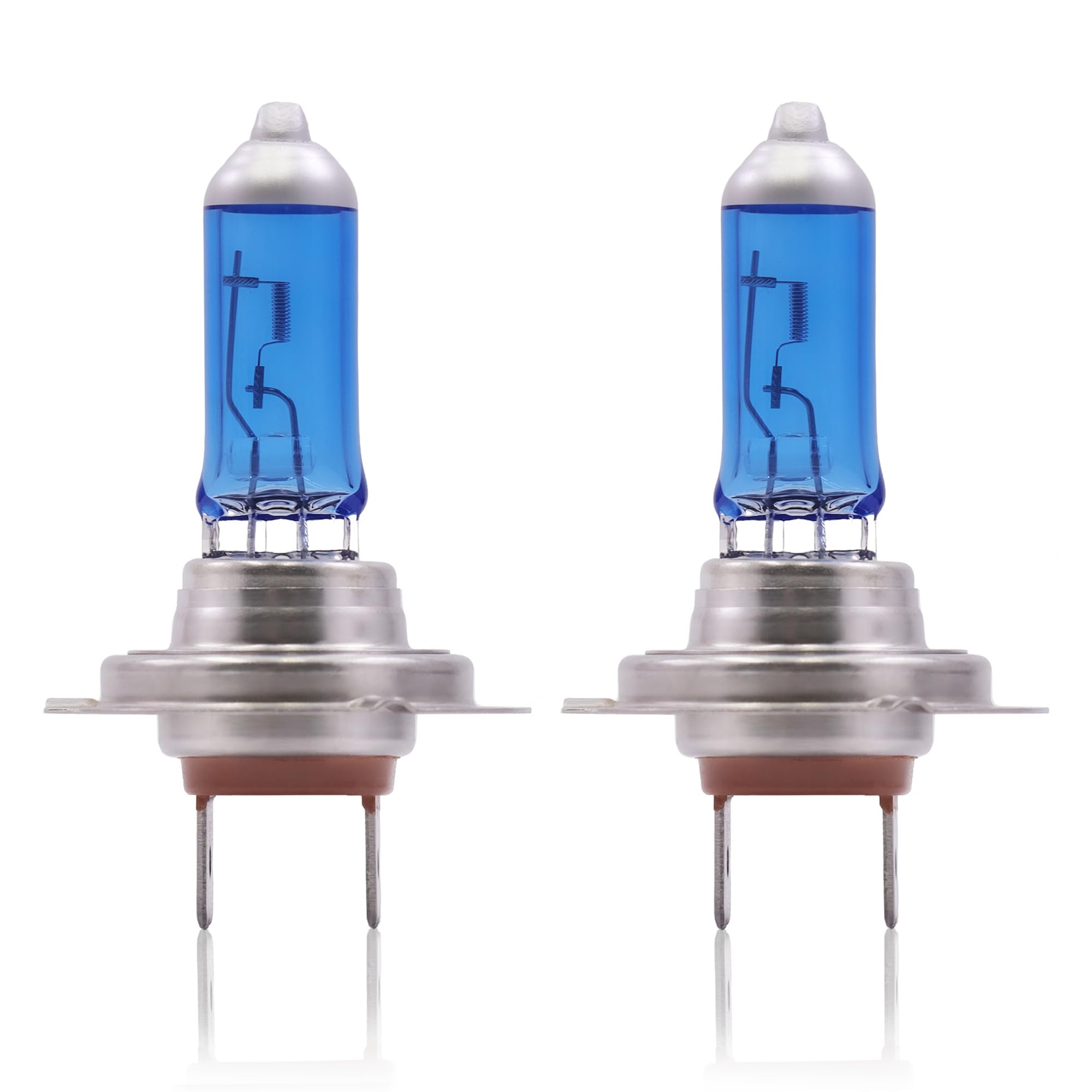 Sinoparcel H7 Halogen Headlight Bulb 5000K Ultra White 2PCS