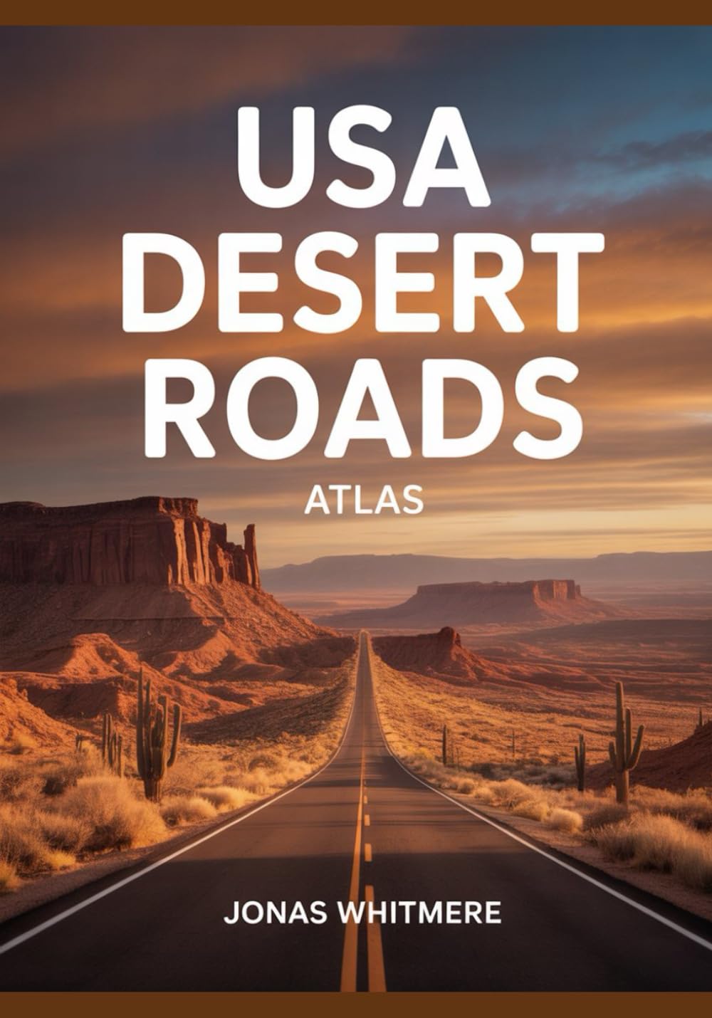 USA Desert Roads Atlas: Scenic Routes, Maps, Landscapes & Remote Destinations.