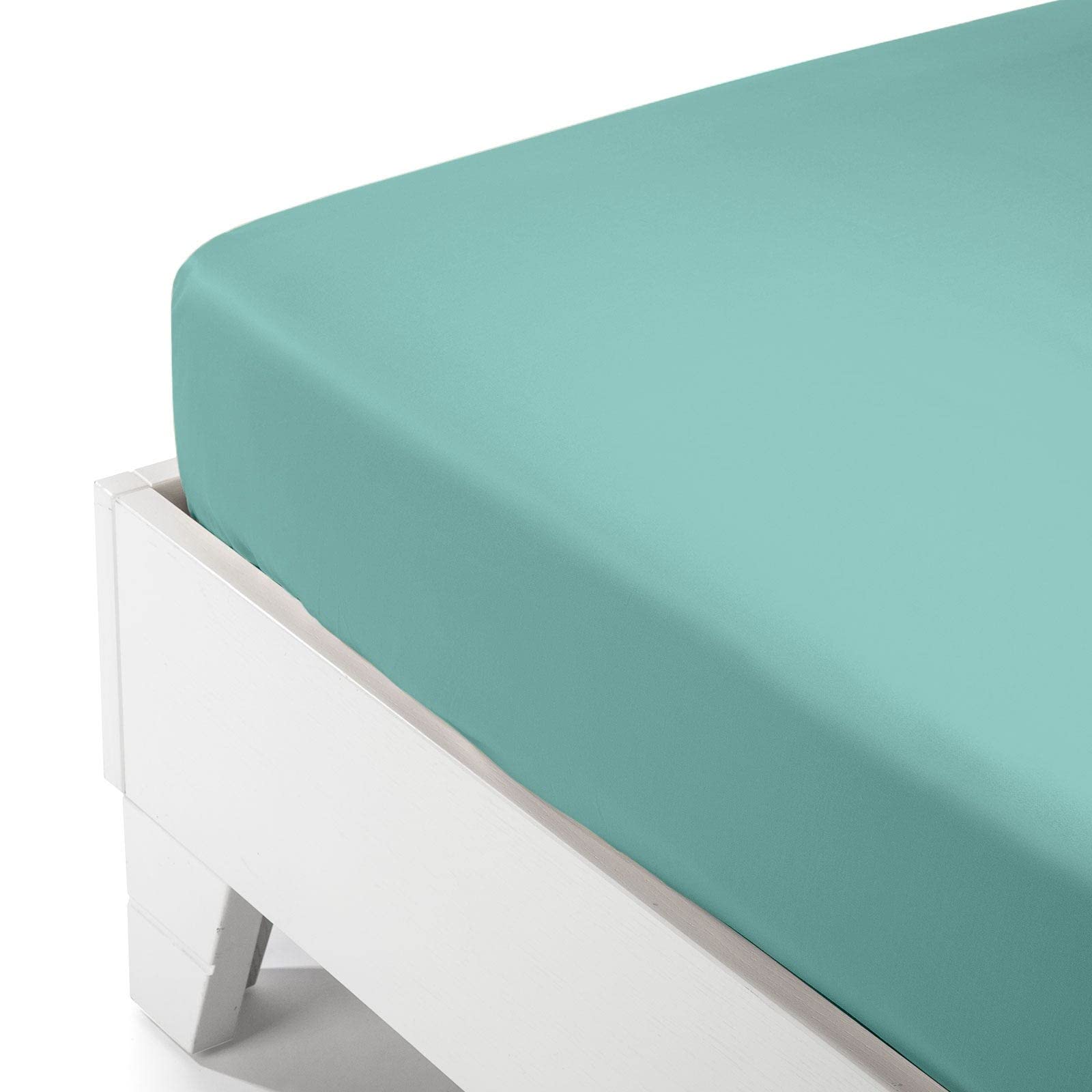 Caleffi Plain Cotton Bottom Cotton Anice Single Bed 1003070