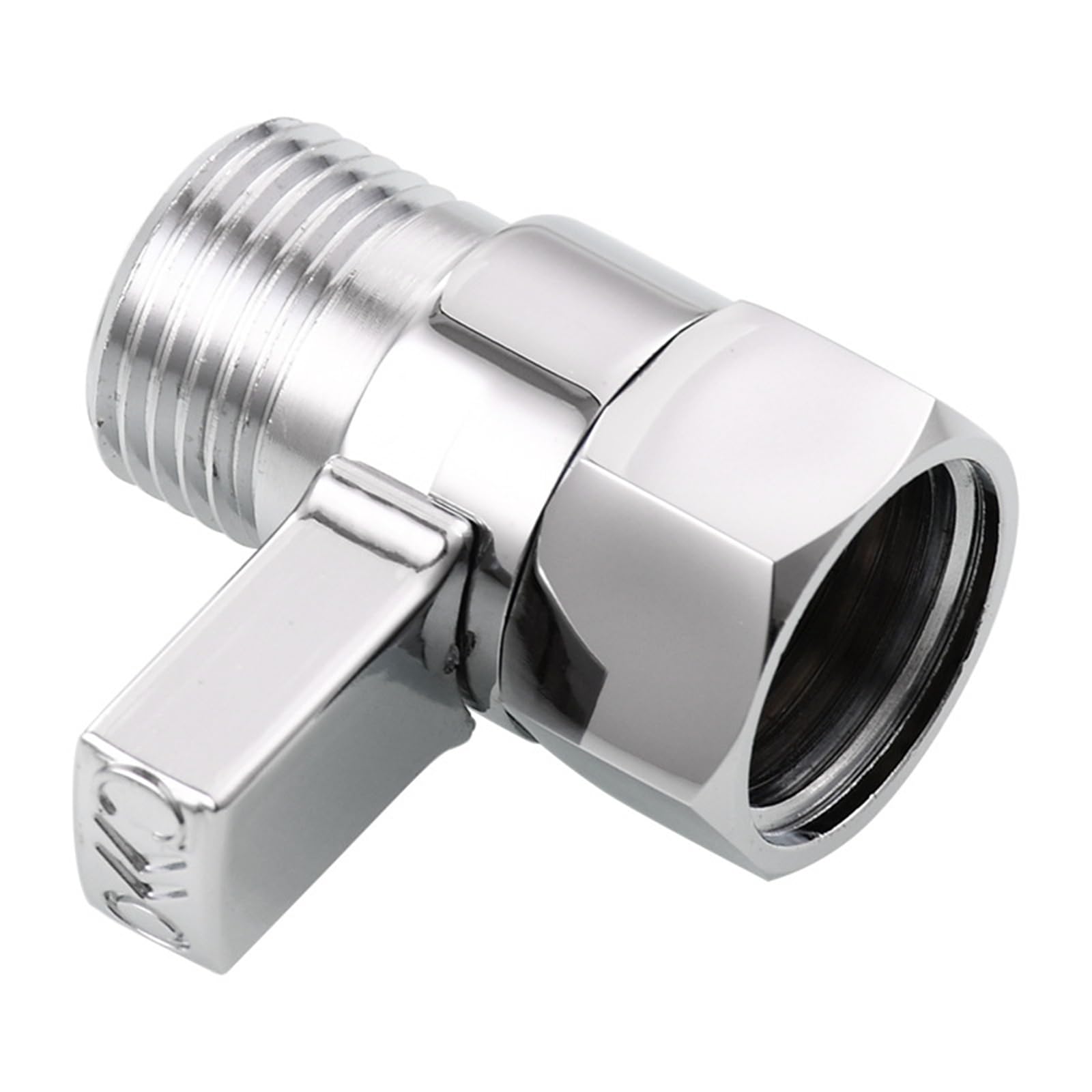 Msioytog D G1 / 2 Shower Shut Off Valves Brass Shower Flows Control Valves For Hea Han Easy To Operate & Shut Off Water Flows Control