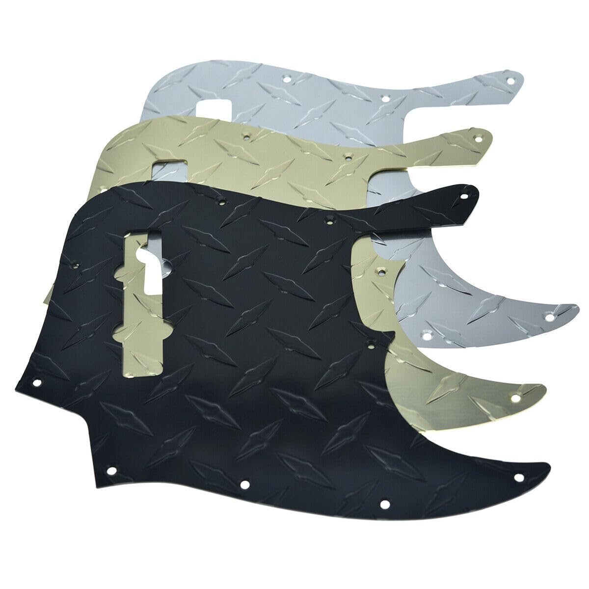 Generic Metal Plate Jazz J Bass Pickguard Anodized Pickguard for American