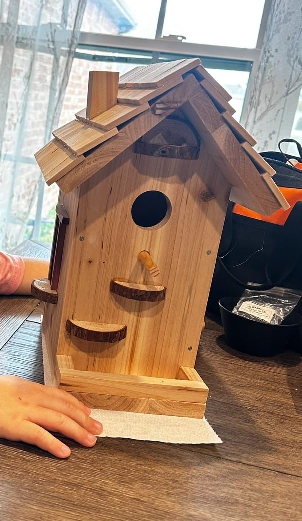 Premium Birdhouse Woodworking Kit