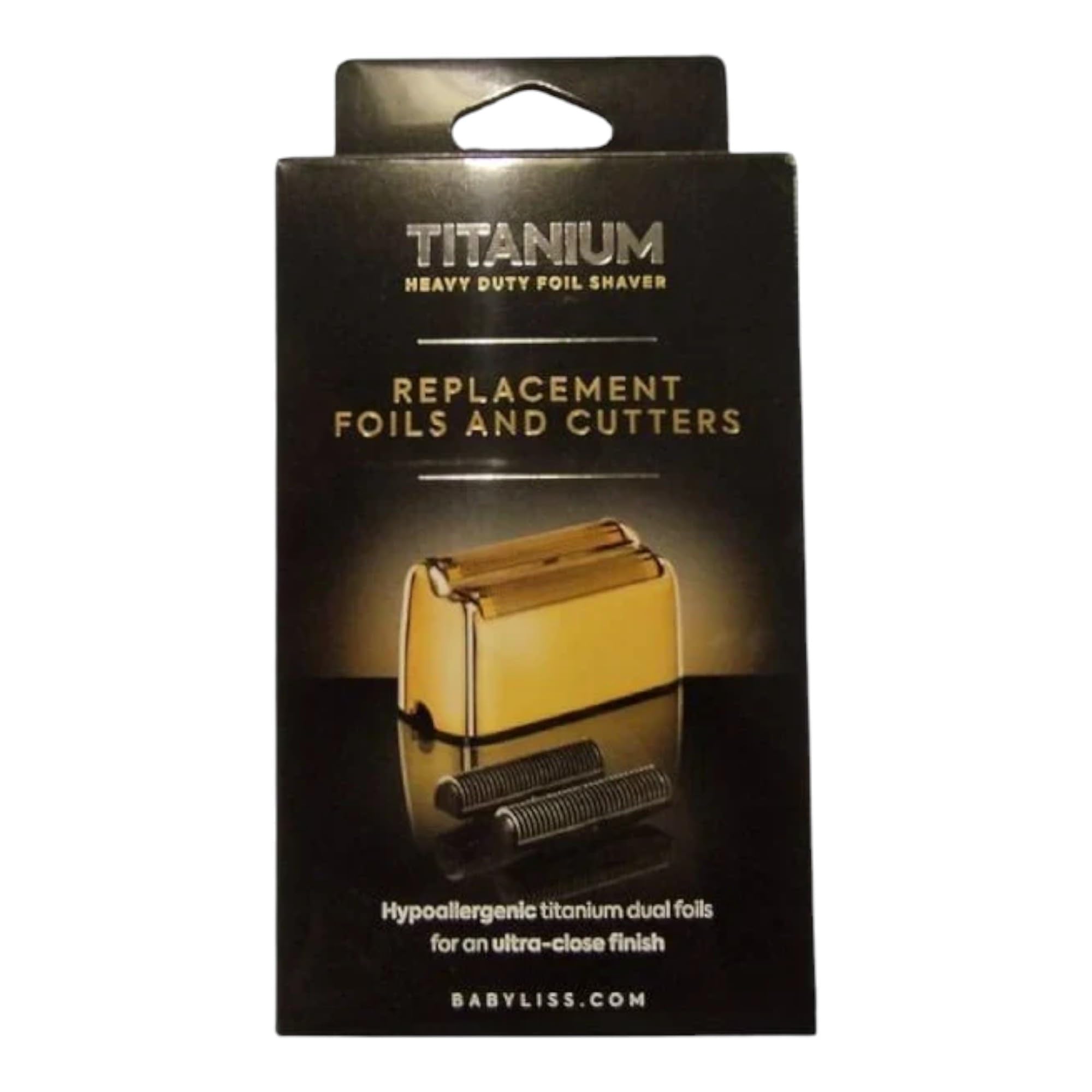 BaByliss Lamine di ricambio per rasoio in titanio e taglierine (oro)