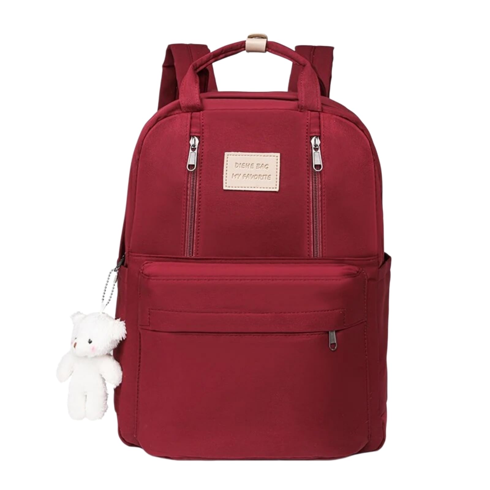 Mochila escolar Zaino Impermeabile per Ragazze Adolescenti, Borsa A Spalla Multi-Tasca di Moda, Ideale Scuola, Viaggi Giornalieri E Escursioni Casual
